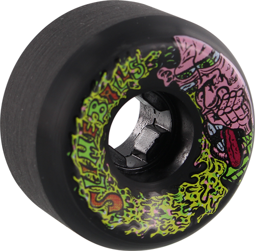 SANTA CRUZ SLIMEBALLS VOMITS MINI SNOTWHEEL 56mm 97a BLK WHEELS SET