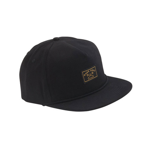 Dark Seas Freighter Hat Black Snapback