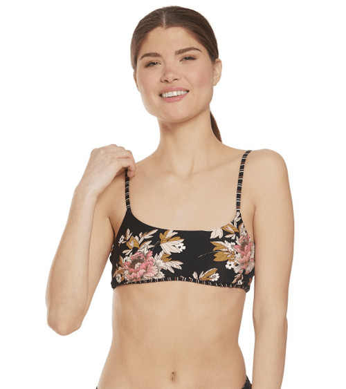 Billabong Mellow Luv Mini Crop Top Black