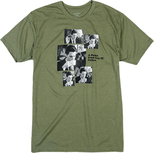 HABITAT TWIN PEAKS COOPER COFFEE SEQUENCE SS LARGE  OLIVE