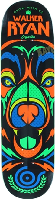 ORGANIKA WALKER ANIMAL INSTINCT SKATEBOARD DECK-8.25