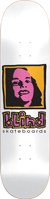 BLIND GIRL SKATE DECK-8.25 BLACK w/MOB GRIP