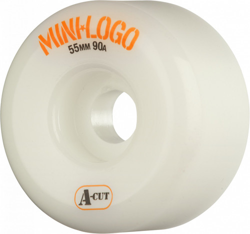 Mini Logo Hybrid A-Cut Wheels Set White 55mm/90a