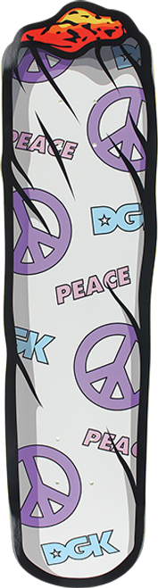 DGK PEACE MAKER CNC Skate Deck-8x32 w/MOB Grip