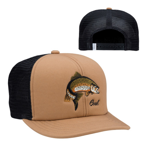 Coal Wilds Hat Light Brown Trout Adjustable