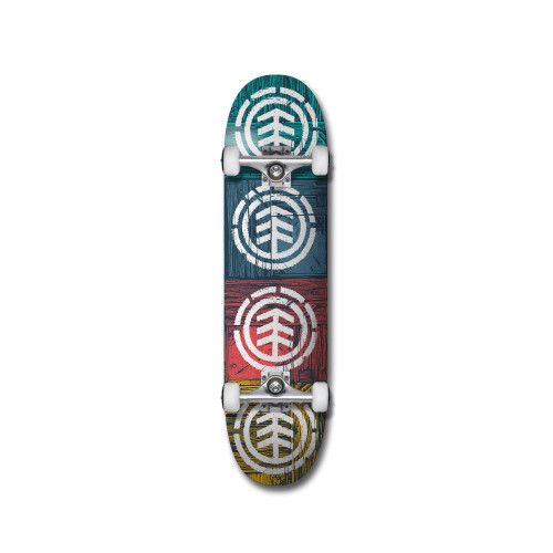 Element Sylvan Skateboard Complete Blue Red 7.7