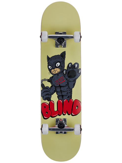 Blind FOS Furry Skateboard Complete Yellow 7.75