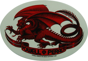 POWELL/PERALTA OVAL DRAGON decal