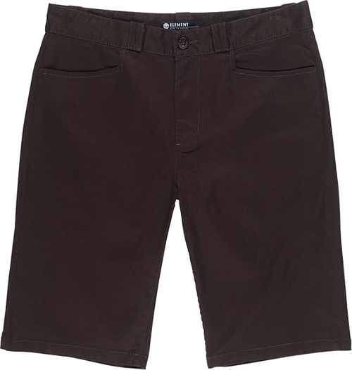 ELEMENT SAWYER 22" WALKSHORTS 34-CHOCOLATE TORTE