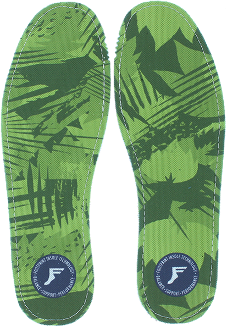 FOOTPRINT ULTRA LOW PROFILE KF GRN CAMO 13-13.5