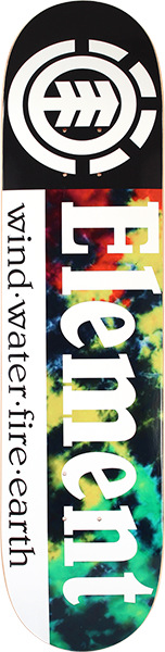 ELEMENT RASTA SECTION SKATEBOARD DECK-7.7