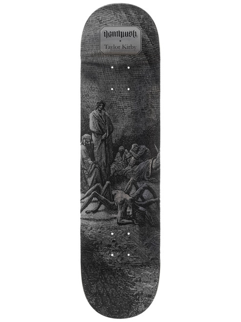 Deathwish Kirby Inferno Skate Deck Black 8.125 w/ MOG Grip