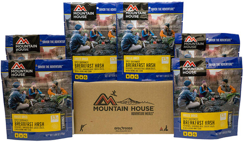 Mountain House 6-Pack Breakfast Hash Onesize