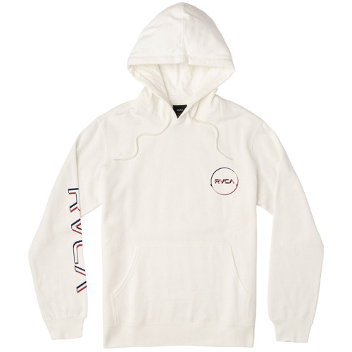 RVCA Logo Pack Hoodie Antique White