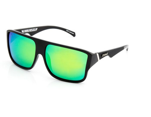Carve Barracuda Sunglasses Gloss Black Iridium Polarized