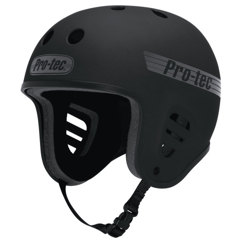 Protec Fullcut Classic Helmet Rubber Black White