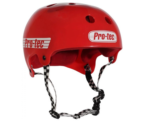 ProTec Classic Bucky Helmet Gloss Red