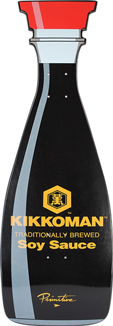 PRIMITIVE KIKKOMAN BOTTLE CNC SKATE DECK-10.0