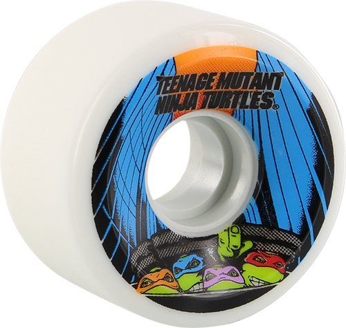 SANTA CRUZ SLIMEBALLS OG SLIME 60mm 78a TMNT WHITE WHEELS SET