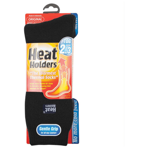 Heat Holders Mens Socks Black Onesize