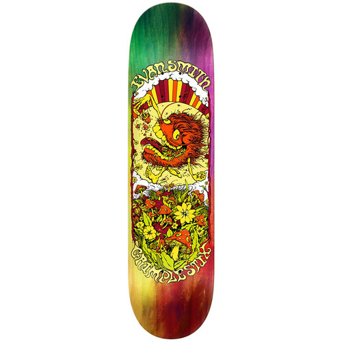 Anti Hero Smith Grimple Stix B4 Skate Deck Yellow 8.5