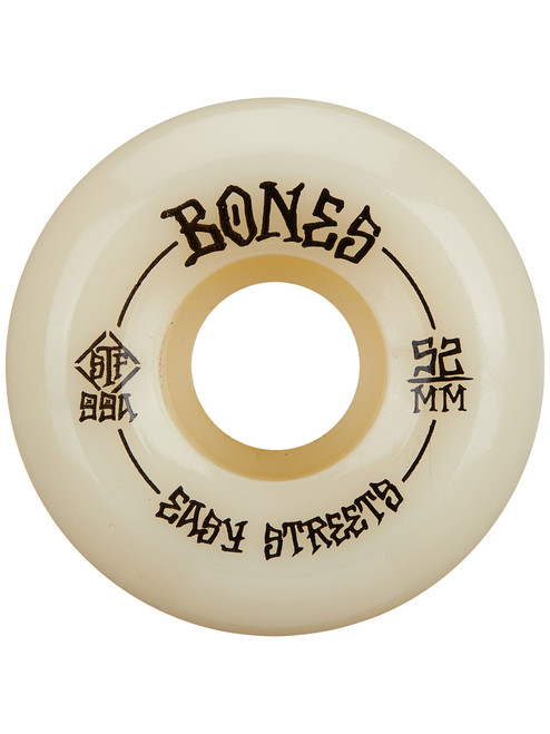 Bones STF Easy Streets V1 Wheels Set White 52mm/99a