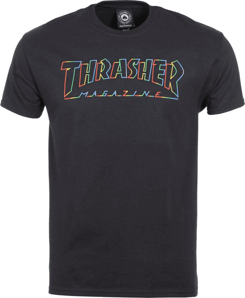 Thrasher Spectrum SS TShirt Black