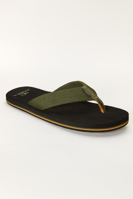 Oneill Phluff Daddy Sandals Army