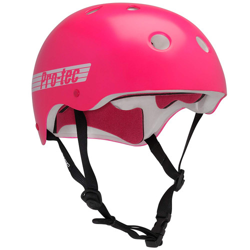 ProTec Classic CERTFIED Helmet Pink Retro