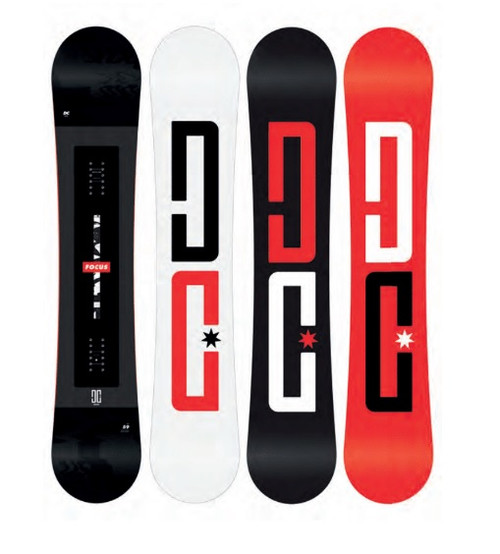 DC Focus Snowboard 2020 Black 153