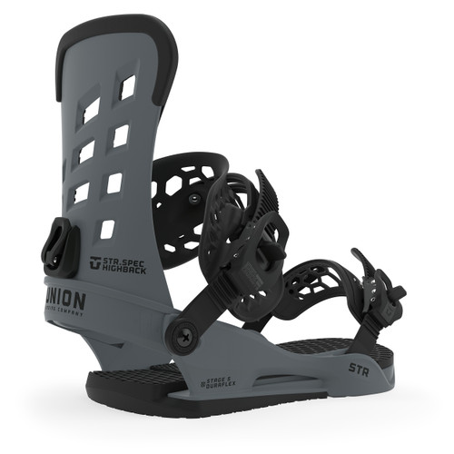 Union STR Bindings Dark Grey