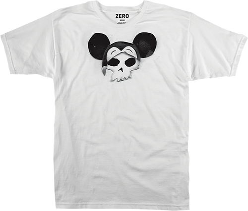 ZERO ICONOCLASH SS TSHIRT SMALL WHITE