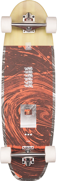 GLOBE COSTA SKATEBOARD COMPLETE 9.6x31.5 ON-SHORE/LOW TIDE