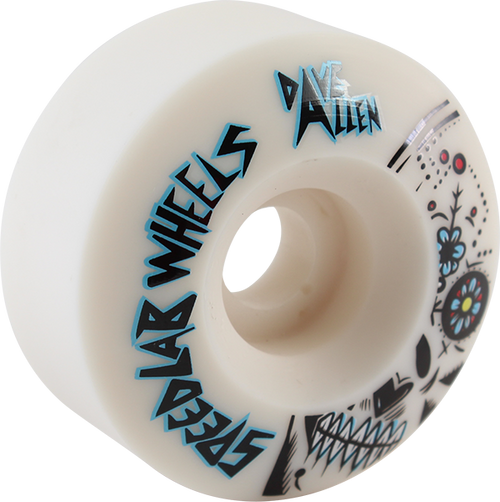 SPEEDLAB DAVE ALLEN PRO 60mm 101a WHITE Wheels Set