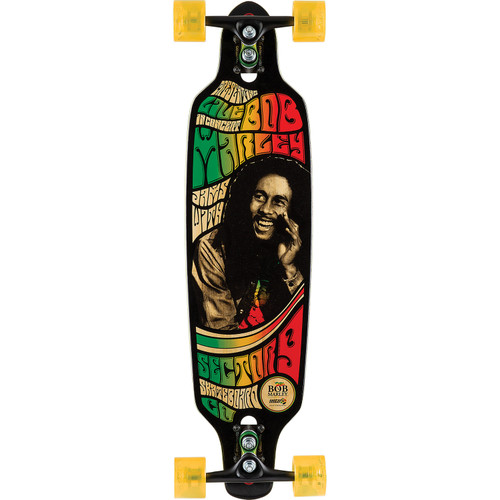 Sector 9 Bamboo Marley Rastaman Skateboard Complete Rasta 8.75x34