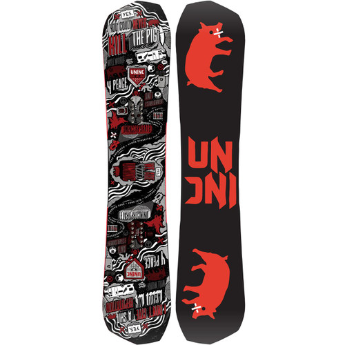 Yes Greats UNINC Snowboard 2020 Black Red 151