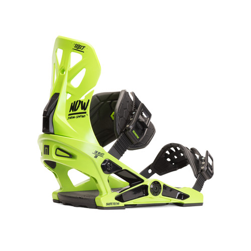 NOW Select Snowboard Bindings Green