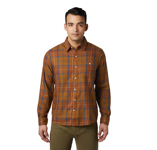 Mountain Hardwear Rogers Pass Longsleeve Mens Golden Brown