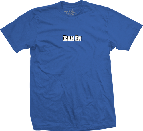 BAKER BRAND LOGO SS TSHIRT SMALL ROYAL