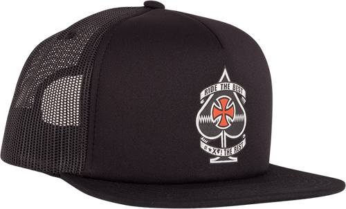 INDEPENDENT ANTE MESH HAT ADJ-BLACK