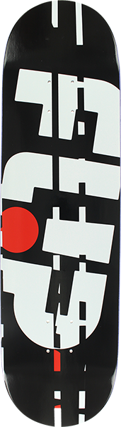 FLIP ODYSSEY GLITCH SKATEBOARD DECK-8.38 BLACK