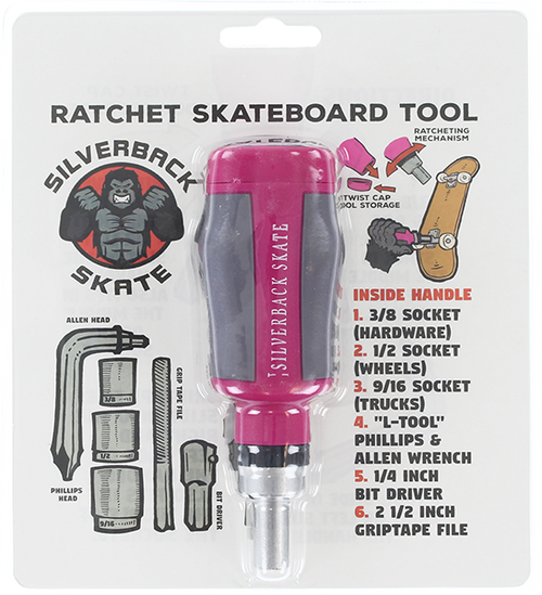 SILVERBACK SKATE RATCHET TOOL PINK