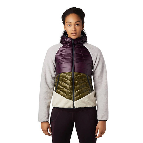 Mountain Hardwear Altius Hybrid Hoody Womens Darkest Dawn