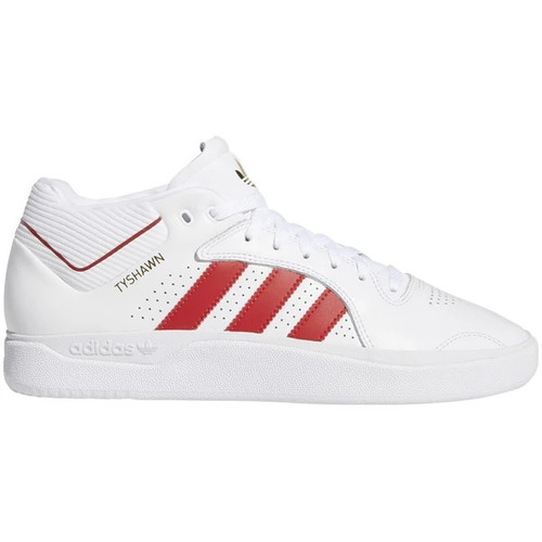 Adidas Tyshawn Pro Skate Shoes White Red