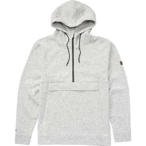 Billabong Boundary Pullover Fleece Mens Grey Heather
