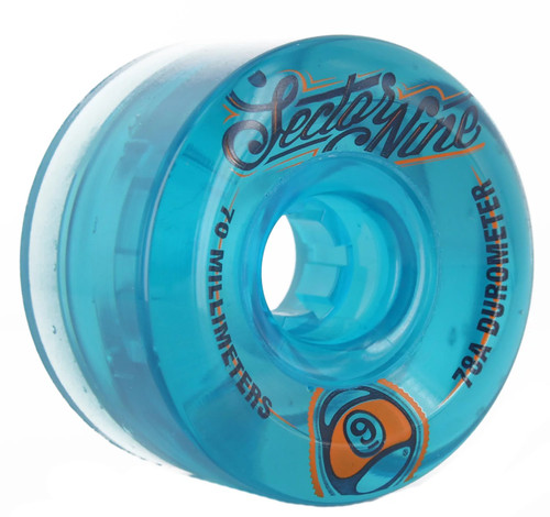 Sector 9 NINE BALLS Wheels Set ClearBlue 65m/78a
