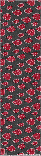 PRIMITIVE NARUTO CLOUD GRIP TAPE SHEET BLACK/BURGUNDY