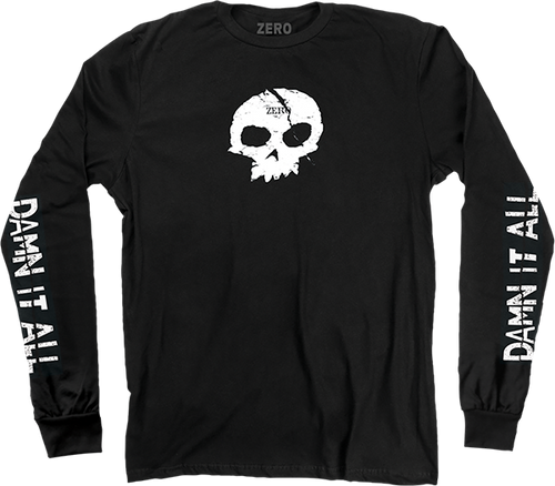 ZERO DAMN IT ALL VX L/S XLARGE BLACK