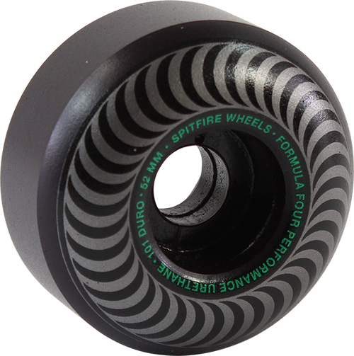 SPITFIRE WHEELS F4 101a CLASSIC 52mm BLACKOUT Wheels Set