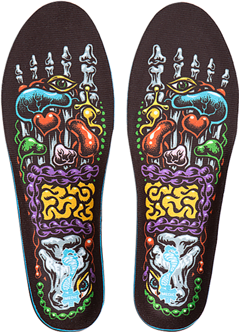 REMIND MEDIC REFLEXOLOGY 6-6.5 INSOLE